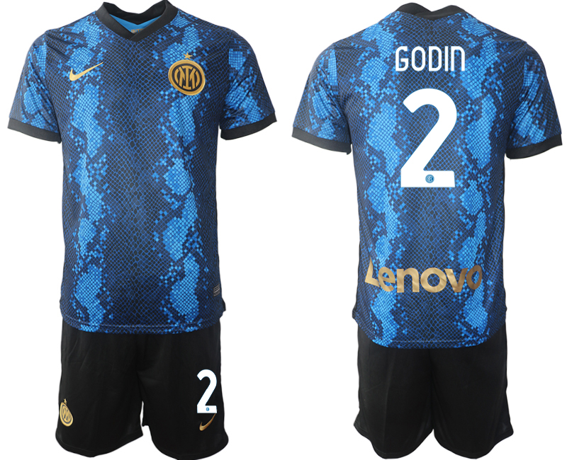 Men 2021-2022 Club Inter Milan home blue #2 Nike Soccer Jersey
